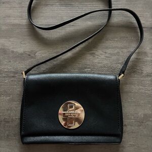 Kate Spade Black Crossbody with Gold Accent